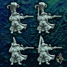 Landsknecht Captain Commander Reptilian Overlords
