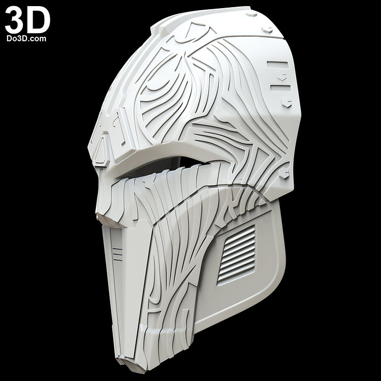 Sith Acolyte Star Wars Body Armor 3D Printable Model Stl-6