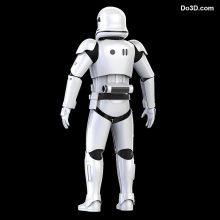Stormtrooper Armor + Helmet Star Wars 3D Printable Model Stl-2