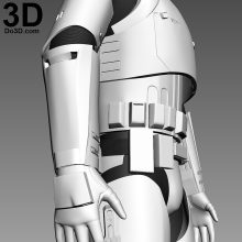 Stormtrooper Armor + Helmet Star Wars 3D Printable Model Stl-3
