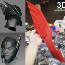 Thor Ragnarok Helmet 3D Printable Model Stl-3