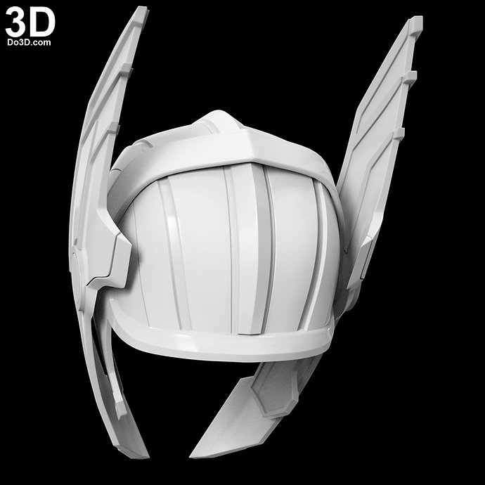 Thor Ragnarok Helmet 3D Printable Model Stl-4