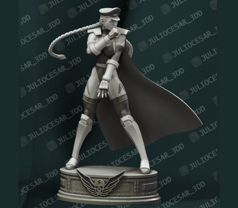 SHADALOO CAMMY Street Fighte 3D Printing Model Stl