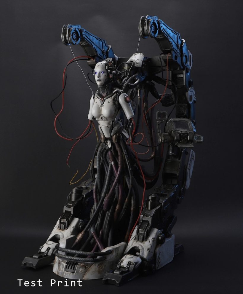 StarCraft Female Adjutant 3D Printable Model Stl
