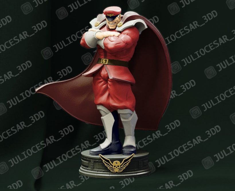 Street Fighter Vega 3D Printing Model Stl