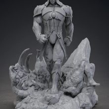 DC Darkseid 3D Printing Model Stl-3