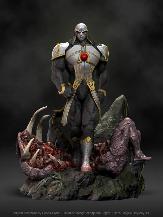 DC Darkseid 3D Printing Model Stl