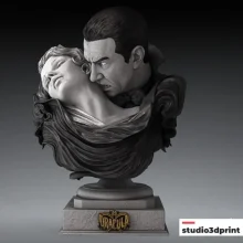 Dracula Bust - STL 3D print files
