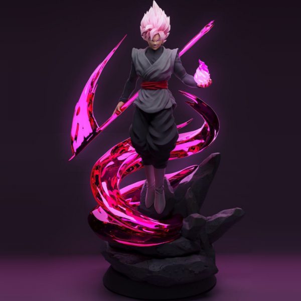 Dragon Ball – Goku Black Statue - STL Files for 3D Print