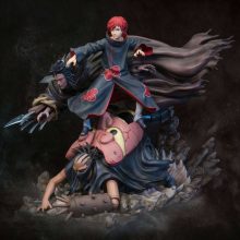 Naruto – Sasori of the Red Sand Diorama Statue - STL Files for 3D Print