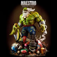 Maestro Hulk 3D Printing stl files