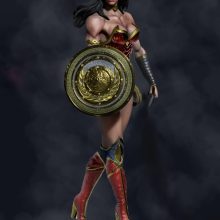 Wonder woman 3d printing stl files