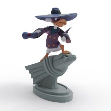 Darkwing duck 3d printing stl files
