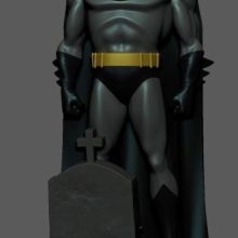 Kevin conroy animated tribute 3d printing stl files
