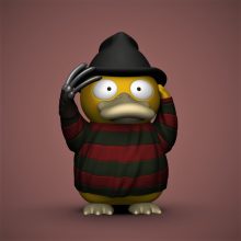 Horror icons as Pokemon stl files for 3d printing model