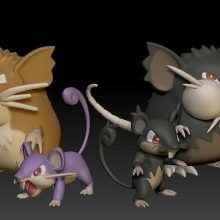 Ultimate Pokemon pack 3d printing stl files