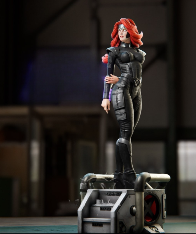 Jean Grey 3d printing stl files