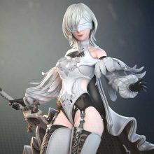 3299 YoRHa No.10 Type H - NIER - STL 3D Print Files
