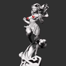 1576 DC Bombshell Supergirl NSFW - Kara Starikov - STL 3D Print Files