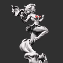 1576 DC Bombshell Supergirl NSFW - Kara Starikov - STL 3D Print Files
