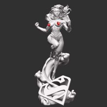 1576 DC Bombshell Supergirl NSFW - Kara Starikov - STL 3D Print Files