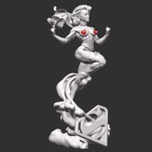 1576 DC Bombshell Supergirl NSFW - Kara Starikov - STL 3D Print Files