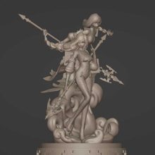 2211 Shenhe - Genshin Impact - STL 3D Print Files