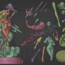 2211 Shenhe - Genshin Impact - STL 3D Print Files