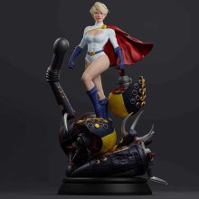 1368 Power Girl - DC Comics - STL 3D Print Files