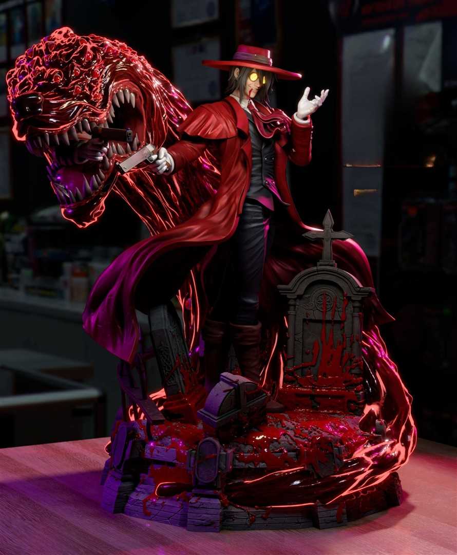 2907 Alucard - Hellsing - STL 3D Print Files