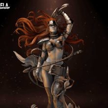 1481 Angela - Marvel Comics - STL 3D Print Files