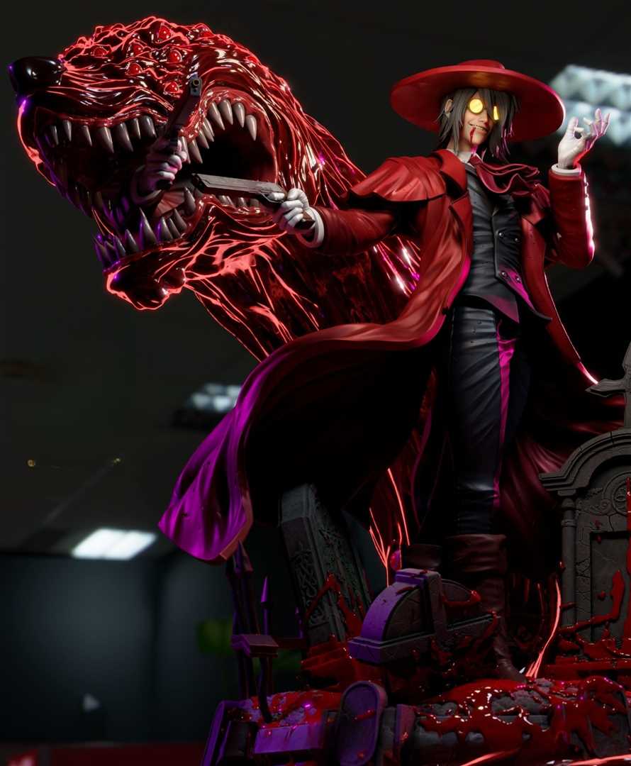 2907 Alucard - Hellsing - STL 3D Print Files