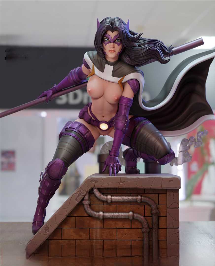 1247 Huntress NSFW - DC Comics STL 3D Print Files