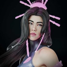2262 Psylocke - Hellfire Gala - STL 3D Print Files