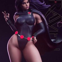 2337 Raven NSFW - DC Comics - STL 3D Print Files