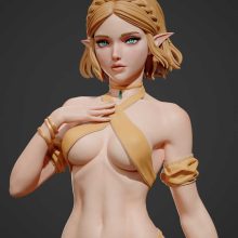 3320 Princess Zelda NSFW - The Legend of Zelda - STL 3D Print Files