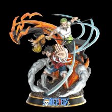 ONE PIECE Diorama - Sanji Roronoa Zoro Monkey D. Luffy - STL 3D Print Files