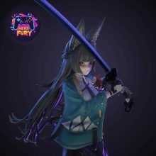 Hoshimi Miyabi (Zenless Zone Zero) - STL Files for 3D Print