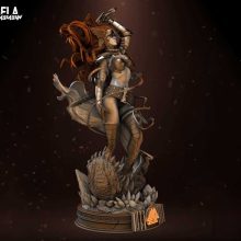 1481 Angela - Marvel Comics - STL 3D Print Files