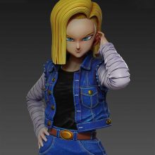 1927 Android 18 - Dragon Ball - STL 3D Print Files