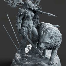 Barbarian - STL 3D Print Files