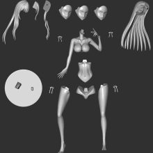 1408 Marin Kitagawa Bikini - My Dress up Darling - STL 3D Print Files