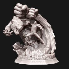 Akainu Sakazuki - One Piece - STL 3D Print Files