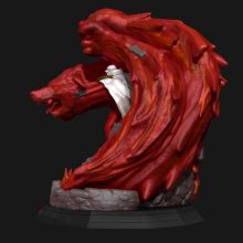 Akainu Sakazuki - One Piece - STL 3D Print Files