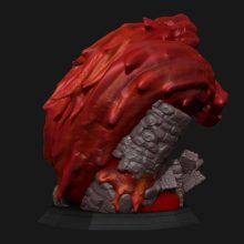 Akainu Sakazuki - One Piece - STL 3D Print Files