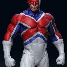 2714 Captain Britain - Marvel Comics - STL 3D Print Files