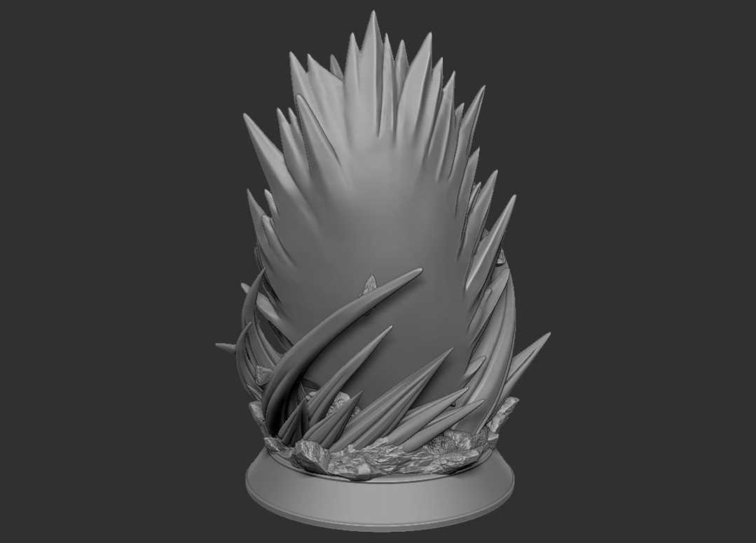 Super Saiyan Broly - Dragon Ball Z - STL 3D Print Files