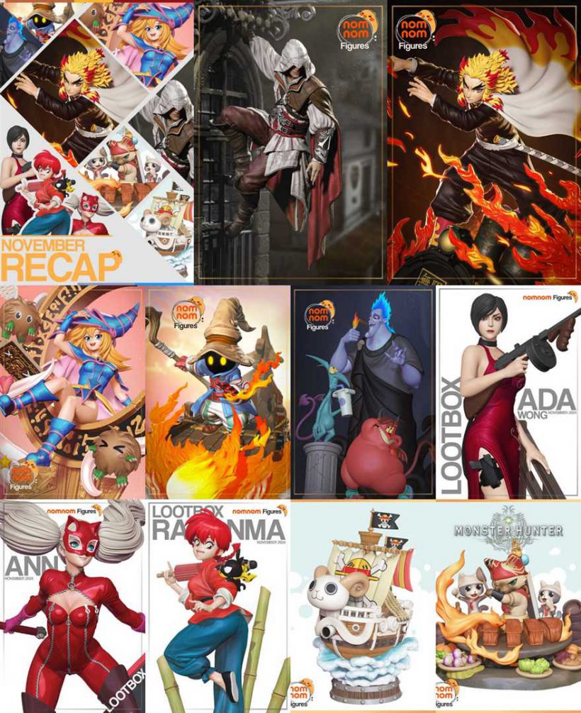 November 2024 Nomnom Figures