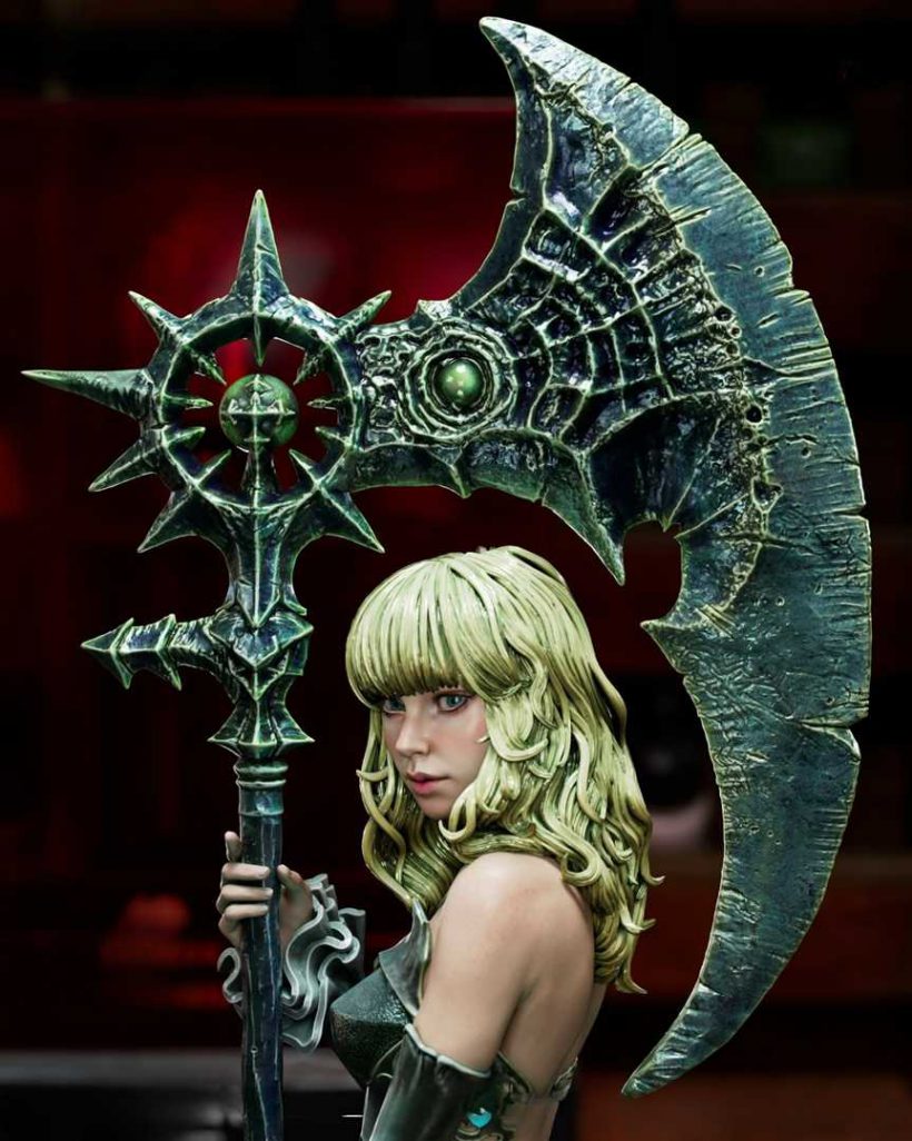 3518 Kaelira Vexaris - Lady Warrior - STL 3D Print Files