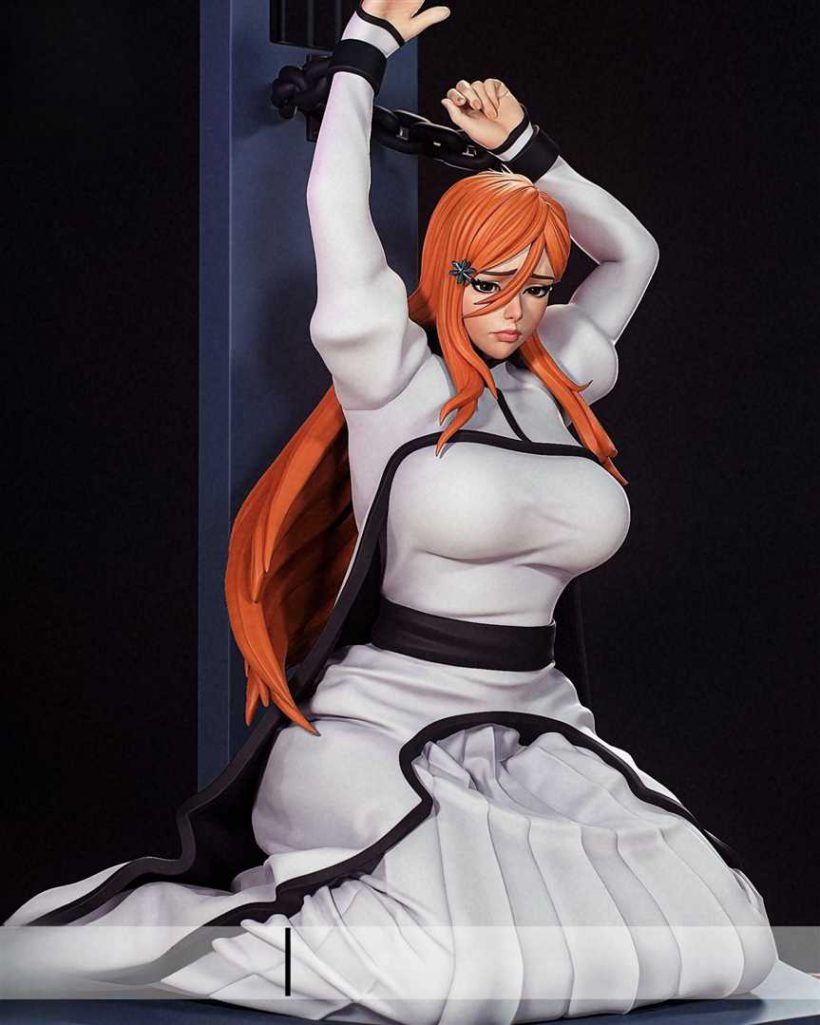 3700 Orihime Inoue NSFW - Bleach - STL 3D Print Files